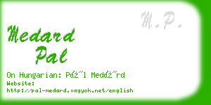 medard pal business card